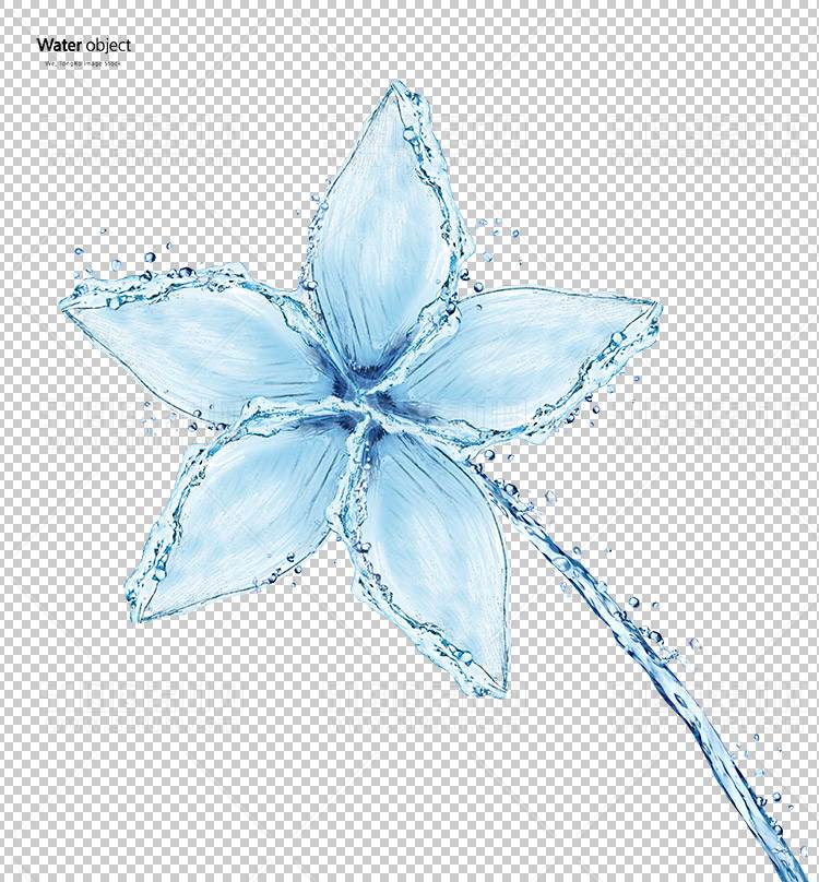 水透明背景PNG图水设计素材00719