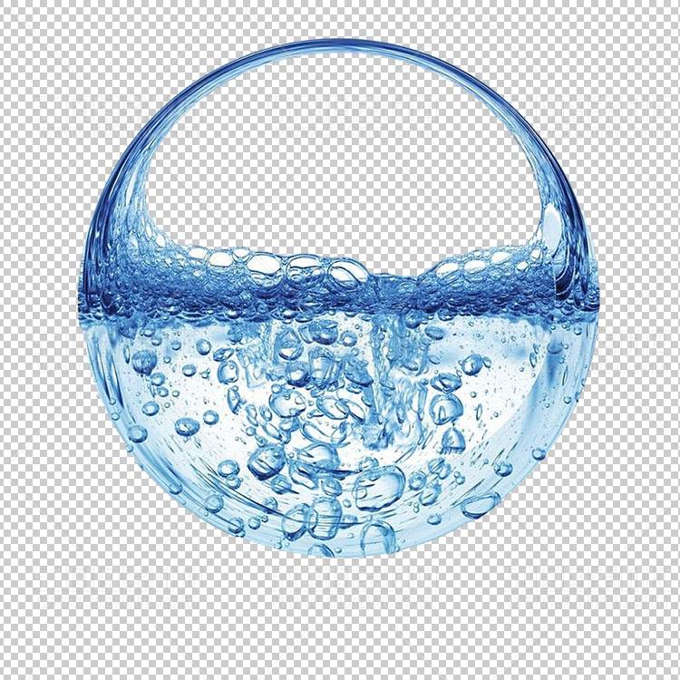 水透明背景PNG图水设计素材00724