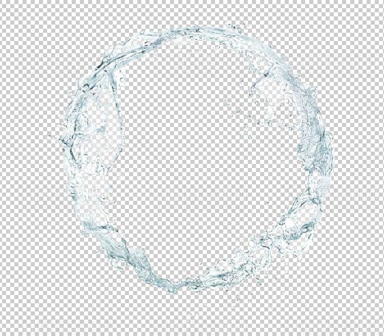 水透明背景PNG图水设计素材00745