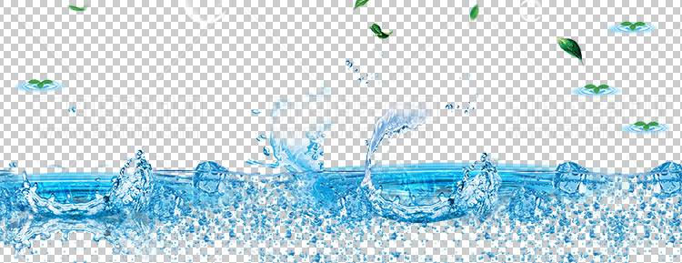 水透明背景PNG图水设计素材00754