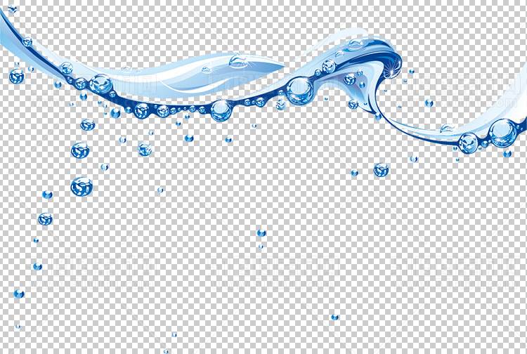 水透明背景PNG图水设计素材00755