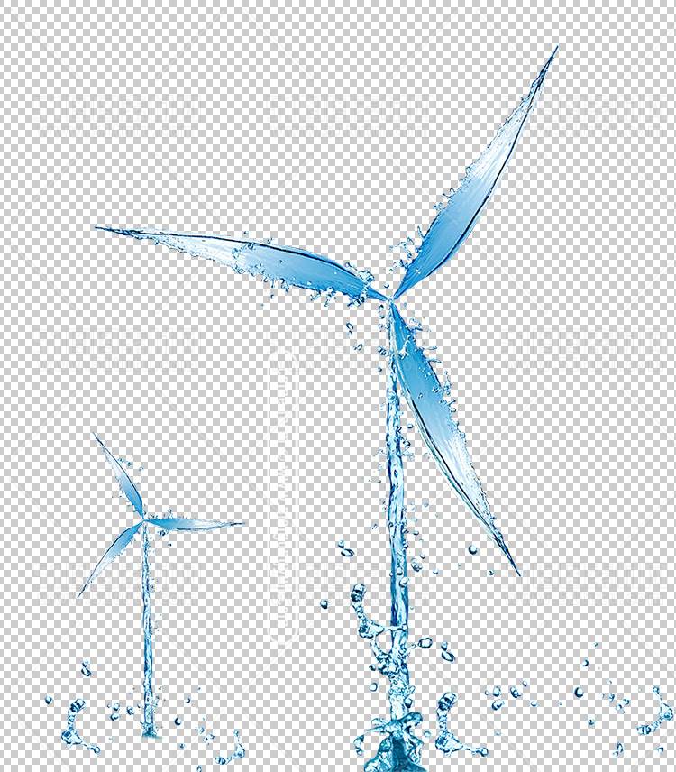 水透明背景PNG图水设计素材00756