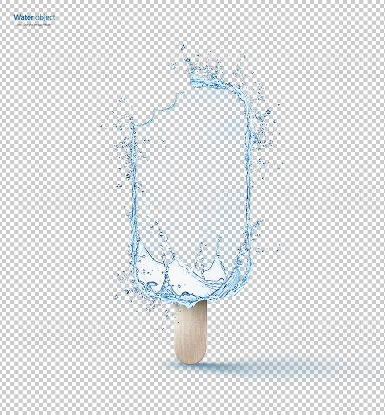水透明背景PNG图水设计素材00759