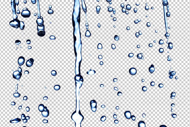 水透明背景PNG图水设计素材00763