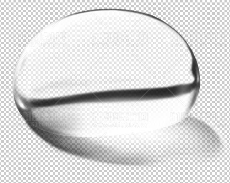 水透明背景PNG图水设计素材00772