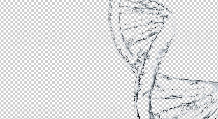 水透明背景PNG图水设计素材00774