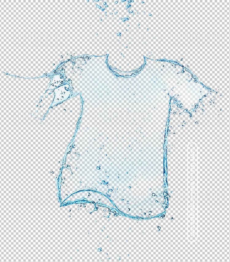 水透明背景PNG图水设计素材00794