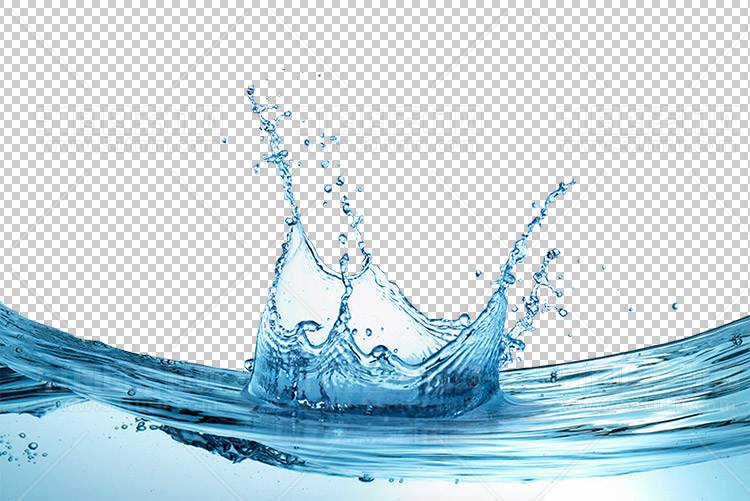 水透明背景PNG图水设计素材00798