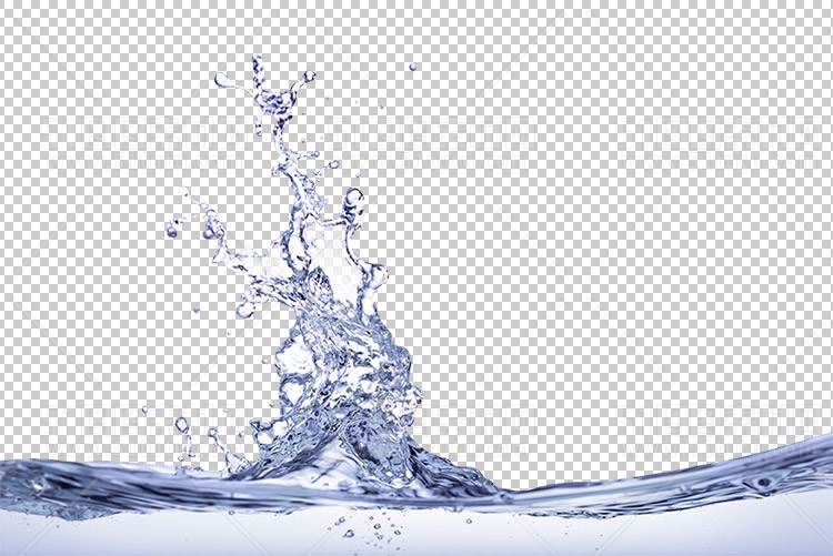 水透明背景PNG图水设计素材00800