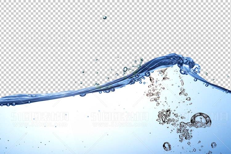 水透明背景PNG图水设计素材00802