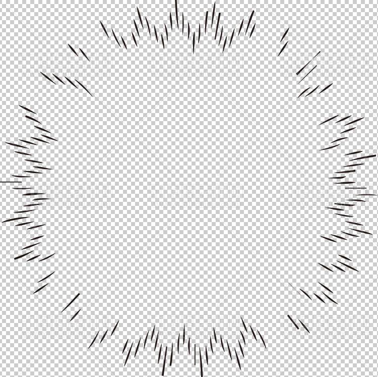 日式漫画绘画特效元素24010300040