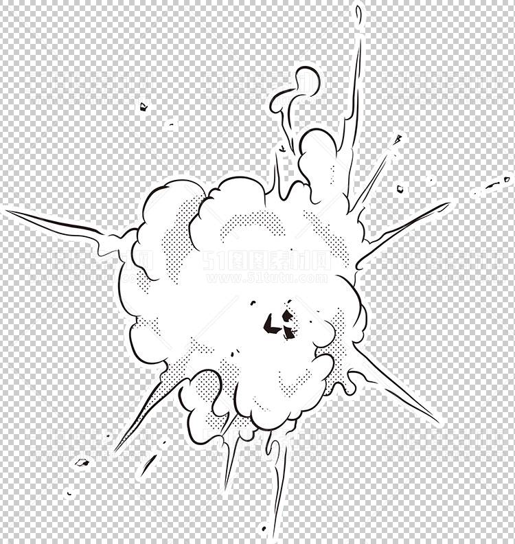 日式漫画绘画特效元素24010300170