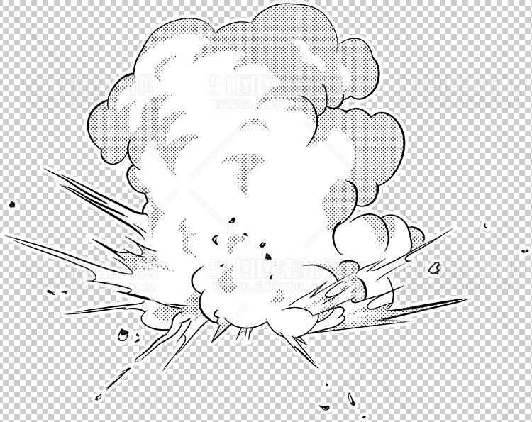 日式漫画绘画特效元素24010300171