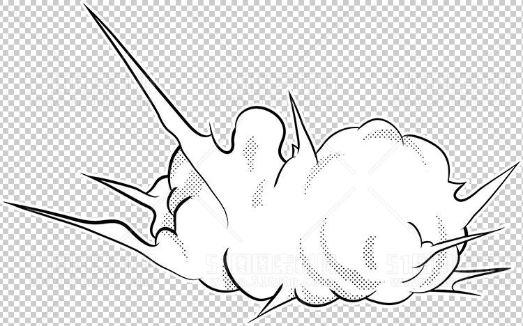 日式漫画绘画特效元素24010300173