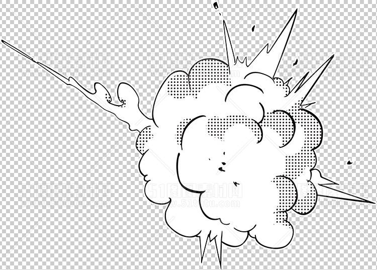 日式漫画绘画特效元素24010300174