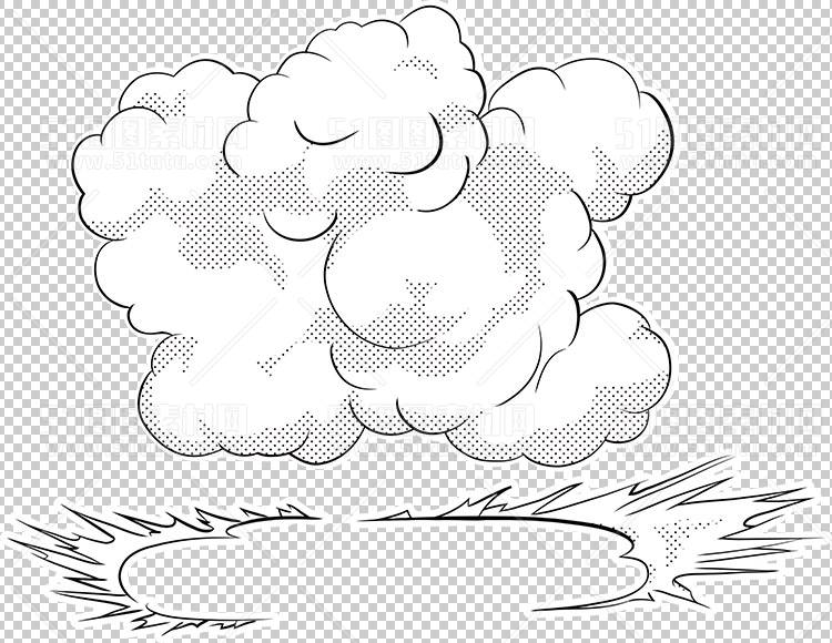 日式漫画绘画特效元素24010300177