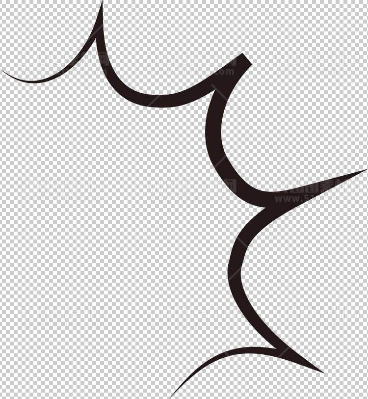 日式漫画绘画特效元素24010300207