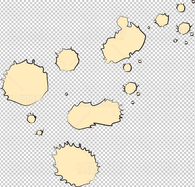 日式漫画绘画特效元素24010300245