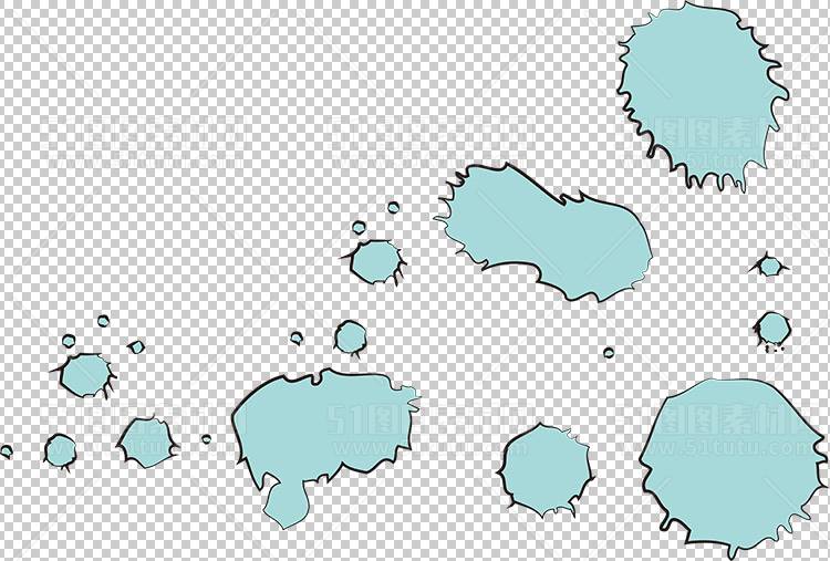 日式漫画绘画特效元素24010300275