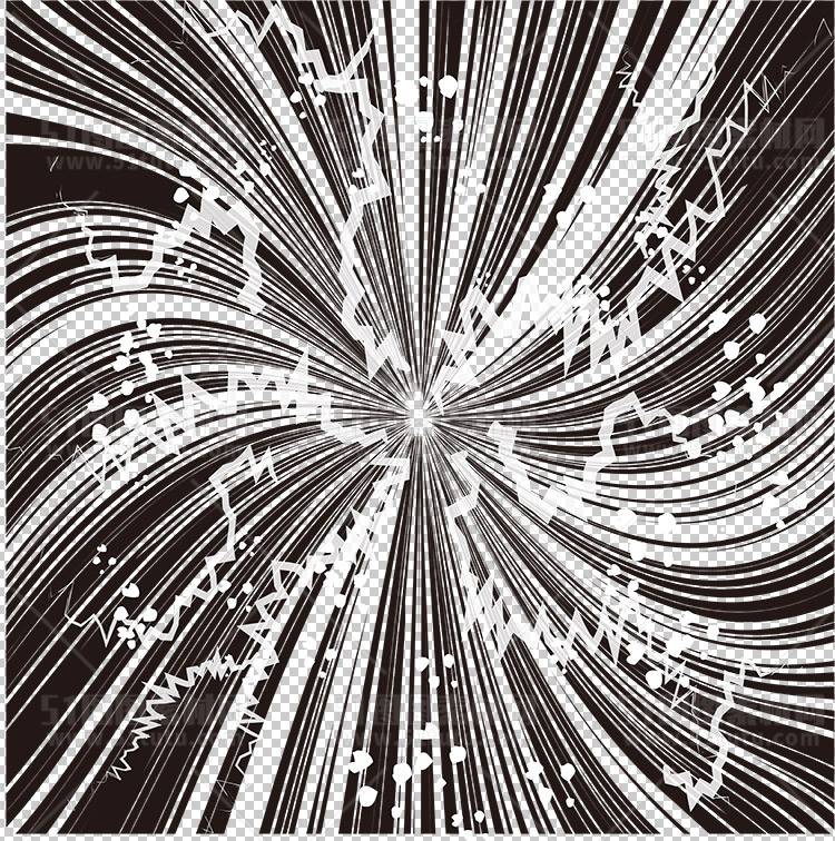 日式漫画绘画特效元素24010300293