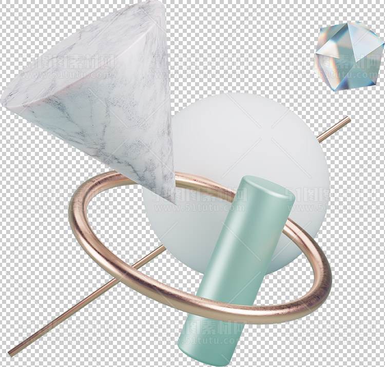 3D元素绘画插画0687