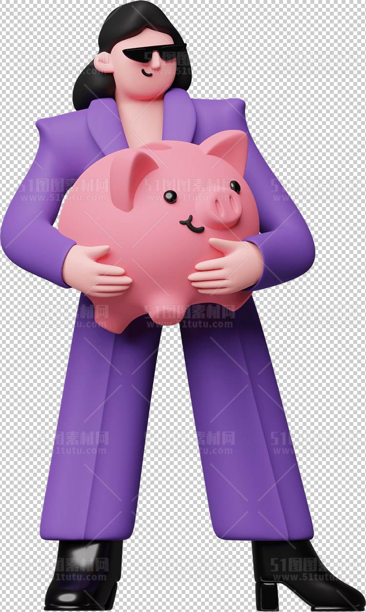 3D元素绘画插画0887