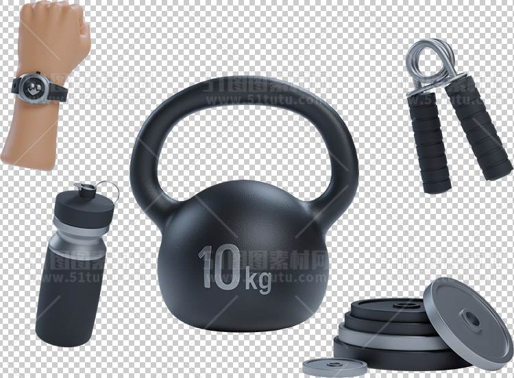 3D元素绘画插画0931