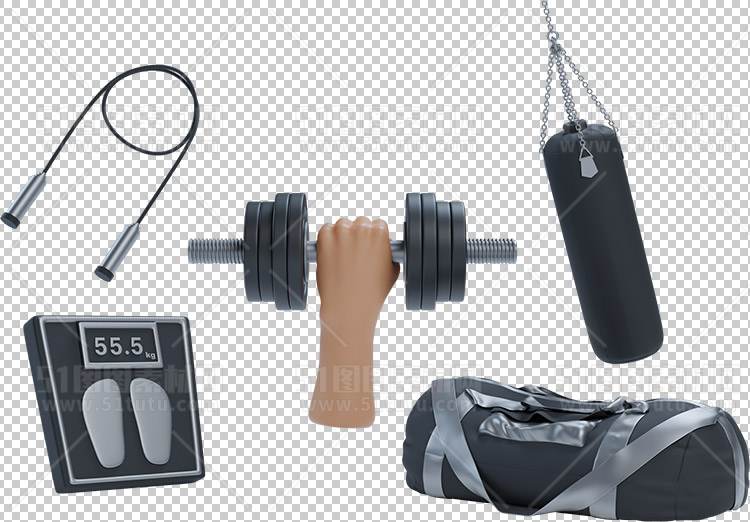 3D元素绘画插画0932