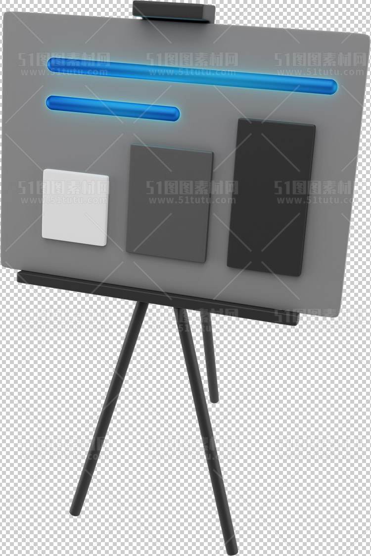 3D元素绘画插画0976