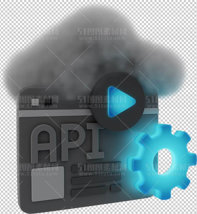 3D元素绘画插画0982