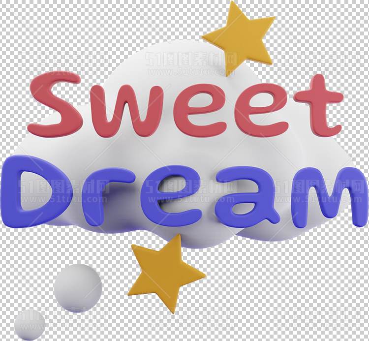 3D元素绘画插画0990