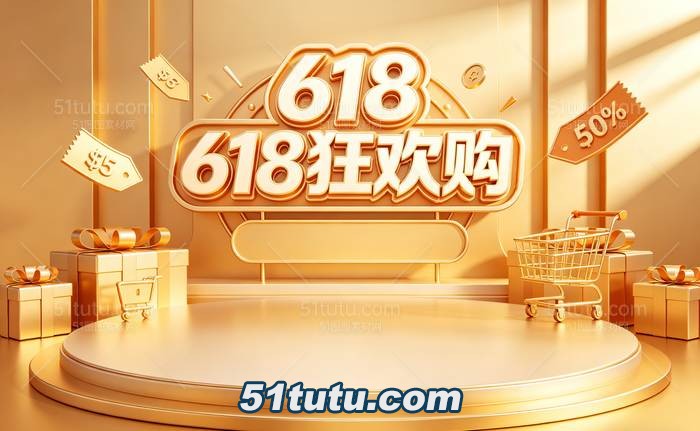 618大促场景背景0333