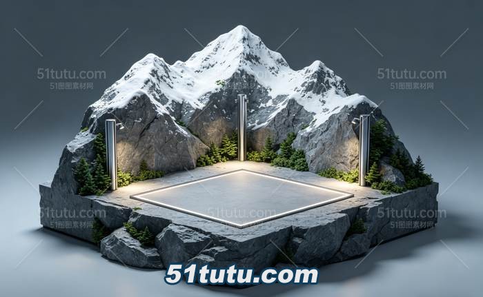 高山场景背景-横图0083