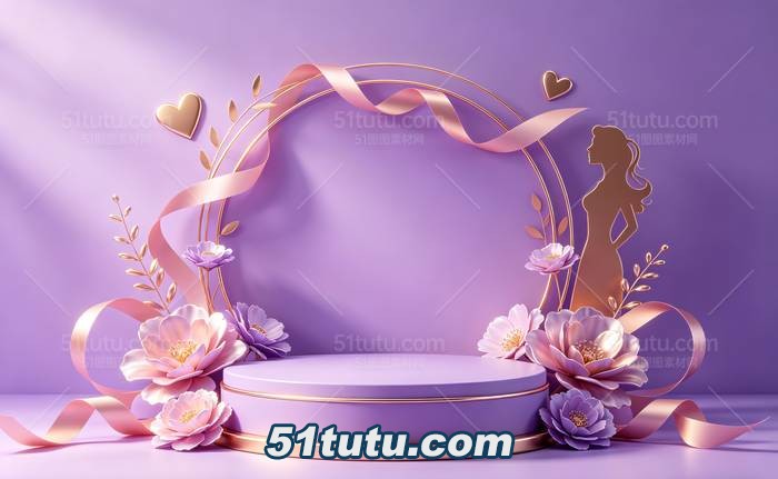 38女神节场景背景_横图0122