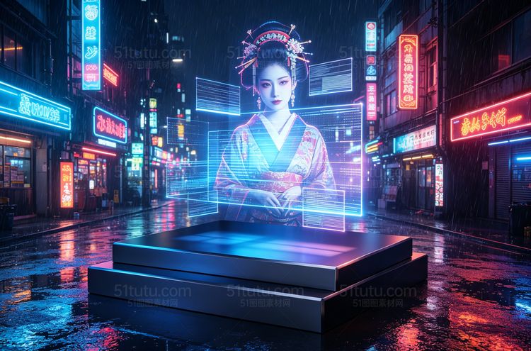 科技场景背景-横宽图0100
