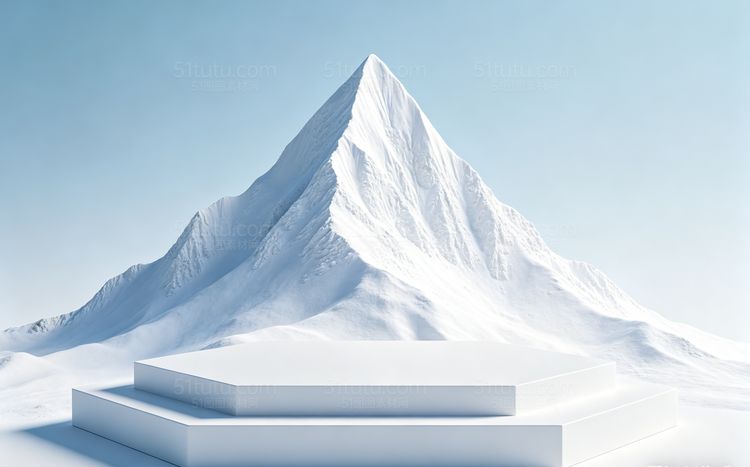 雪山场景背景-横宽图0503